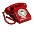GPO Retro 746 Telefono analogico Rosso