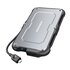 Graugear G-2502-C-10G contenitore di unità di archiviazione Box esterno HDD/SSD Nero, Acciaio 2.5"