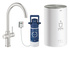 Grohe 30083DC1 Red Duo MonoComando 360° Acciaio Spazzolato + Boiler