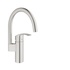 Grohe 33202DC2 Monocomando 0-180-360° Monoforo Acciaio Spazzolato