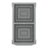 Grohe 4085500 Rettangolare Plastica Grigio