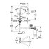 Grohe Blue Pure BauCurve Cromo