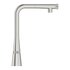 Grohe Zedra Smart Control Stainless steel