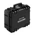 Gutek Tortoise T-230 Valigia Rigida con scomparto in spugna e ruote - Nero