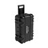 Gutek Tortoise T-300 Valigia Rigida con scomparto in spugna e ruote - Nero