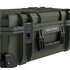 Gutek Tortoise T-300 Valigia Rigida con spugna e ruote - Verde Oliva