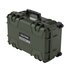 Gutek Tortoise T-300 Valigia Rigida con spugna e ruote - Verde Oliva