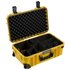 Gutek Tortoise T-300 Valigia Rigida con spugna e ruote - Giallo