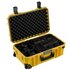 Gutek Tortoise T-300 Valigia Rigida con spugna e ruote - Giallo
