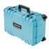 Gutek Tortoise T-300 Valigia Rigida con spugna e ruote - Turchese