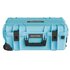 Gutek Tortoise T-300 Valigia Rigida con spugna e ruote - Turchese