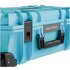 Gutek Tortoise T-300 Valigia Rigida con spugna e ruote - Turchese