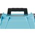Gutek Tortoise T-300 Valigia Rigida con spugna e ruote - Turchese
