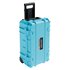 Gutek Tortoise T-300 Valigia Rigida con spugna e ruote - Turchese