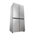 HAIER Cube 83 Serie 3 Multidoor HCR3818ENMM ClasseE 467lt-Platino, Stainless steel