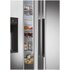 HAIER SBS 90 Serie 5 HSW59F18EIMM frigorifero side-by-side Libera installazione 601 L E Platino, Stainless steel