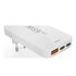 Hama 00201976 Caricabatterie per dispositivi mobili Computer portatile, Power bank, Smartphone, Tablet Bianco AC Ricarica rapida Interno