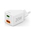 Hama 00201991 Caricabatterie per dispositivi mobili Auricolare, Power bank, Smartphone, Tablet Bianco AC Ricarica rapida Interno