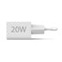 Hama 00201991 Caricabatterie per dispositivi mobili Auricolare, Power bank, Smartphone, Tablet Bianco AC Ricarica rapida Interno