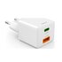 Hama 00201991 Caricabatterie per dispositivi mobili Auricolare, Power bank, Smartphone, Tablet Bianco AC Ricarica rapida Interno