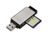 Hama 123900 lettore di schede Nero, Argento USB 3.0