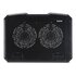 Hama Black Metal base di raffreddamento per laptop 39,6 cm (15.6