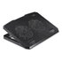 Hama Black Metal base di raffreddamento per laptop 39,6 cm (15.6