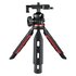 Hama Solid treppiede Smartphone/Tablet 3 gamba/gambe Nero, Rosso