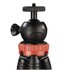 Hama Traveller Pro treppiede Smartphone/fotocamera di azione 3 gamba/gambe Nero, Rosso