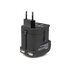 Hamlet Adattatore da viaggio + 2 USB Charger 2 1A
