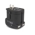 Hamlet Adattatore da viaggio + 2 USB Charger 2 1A