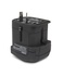 Hamlet Adattatore da viaggio + 2 USB Charger 2 1A