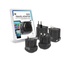 Hamlet Adattatore da viaggio + 2 USB Charger 2 1A