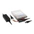 Hamlet Adattatore USB 3.0 per Hard Disk HDD Sata con funzione OTB