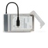 Hamlet Adattatore USB 3.1 Type-C to SATA III per collegare hard disk o unità SSD con Serial ATA
