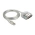 Hamlet Cavo adattatore bi-direzionale Usb a parallelo per stampante