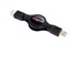 Hamlet Cavo retrattile usb con 4 adattatori fino a 1.2 metri