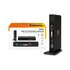 Hamlet Docking Station USB 3.0 Dual Display dual display DVI e HDMI, hub con 6 porte usb, LAN E AUDIO