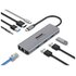 Hamlet HDKC-PD200 Cablato USB 3.2 Gen 1 (3.1 Gen 1) Type-C Grigio