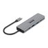 Hamlet HDKC-PD200U replicatore di porte e docking station per notebook Cablato USB 3.2 Gen 1 (3.1 Gen 1) Type-C Grigio