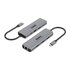 Hamlet HDKC-PD200U replicatore di porte e docking station per notebook Cablato USB 3.2 Gen 1 (3.1 Gen 1) Type-C Grigio