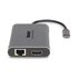 Hamlet HDKC-PD400D Cablato USB 3.2 Gen 1 (3.1 Gen 1) Type-C Grigio