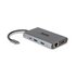 Hamlet HDKC-PD400H Cablato USB 3.2 Gen 1 (3.1 Gen 1) Type-C Grigio