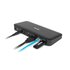 Hamlet HDOCKS600C Cablato USB 3.2 Gen 2 (3.1 Gen 2) Type-C Nero
