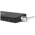Hamlet HDOCKS600C Cablato USB 3.2 Gen 2 (3.1 Gen 2) Type-C Nero