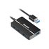 Hamlet HUB 4 PORTE USB 3.0 COMPATTO