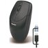 Hamlet Mouse USB 1000 DPI 2 Tasti + Scroll black Cavo 1 8mt. USB-A + USB-C adapter
