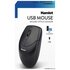 Hamlet Mouse USB 1000 DPI 2 Tasti + Scroll black Cavo 1 8mt. USB-A + USB-C adapter
