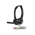 Hamlet Smart Headset Cuffia per computer con microfono regolabile connesione Jack 3.5mm