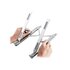 Hamlet Tiramisù Pro Supporto per computer portatile Alluminio 48,3 cm (19